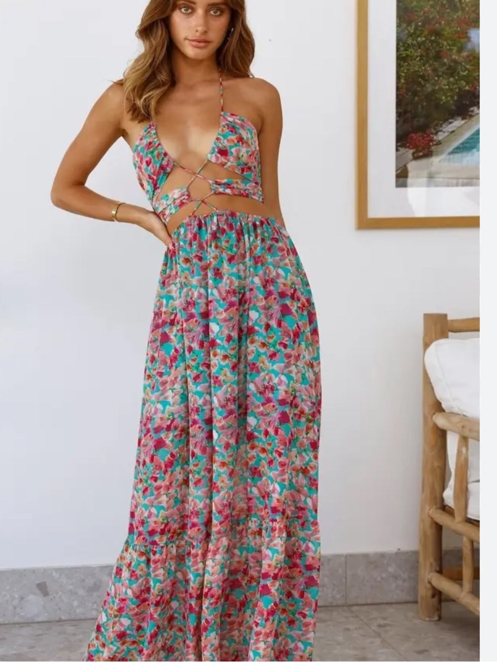 Hello Molly maxi dress floral